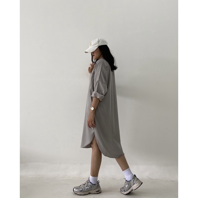 CLAIRE — SHIRT DRESS