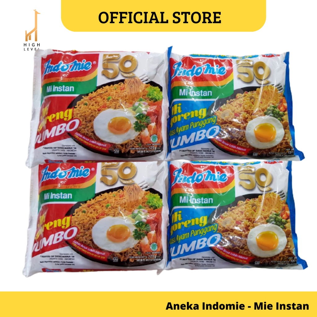 

Indomie Goreng Jumbo 128gr Mie Goreng Jumbo Ayam Panggang 128gr