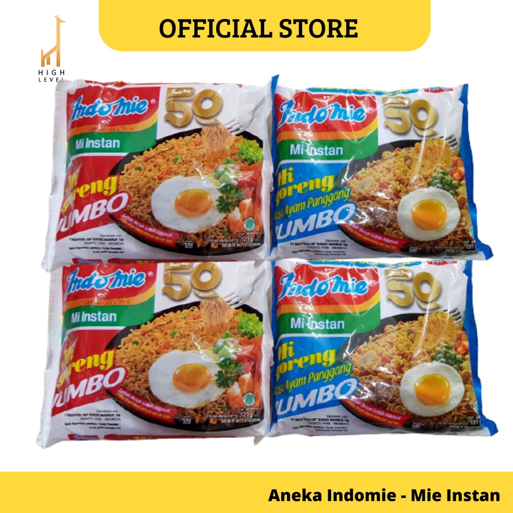 Jual Indomie Goreng Jumbo 128gr Mie Goreng Jumbo Ayam Panggang 128gr ...