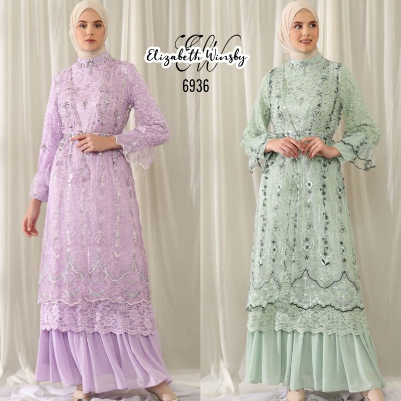 ELIZABETH WINSBY 6936/ GAMIS DRESS MUSLIM FASHION