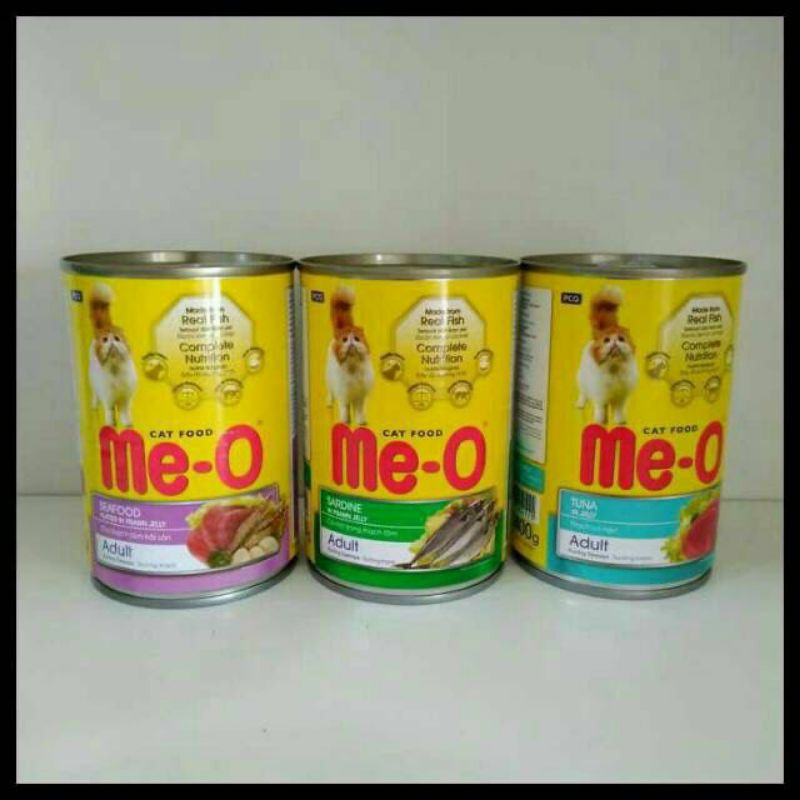 Meo Kaleng 400gr Tuna dan Seafood | Meo Kaleng Tuna 400gr | Meo Kaleng Tuna Seafood | Makanan Kucing