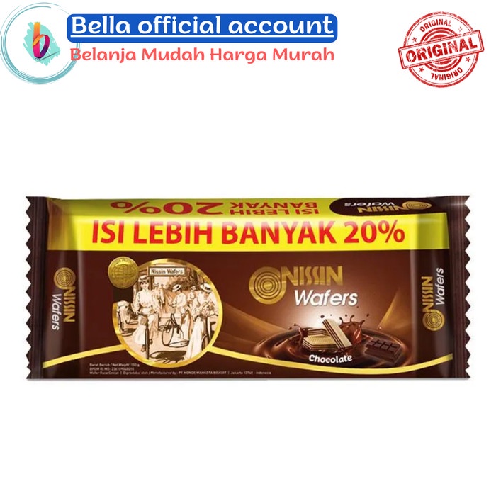 

Nissin Wafers Chocolate 145 gr