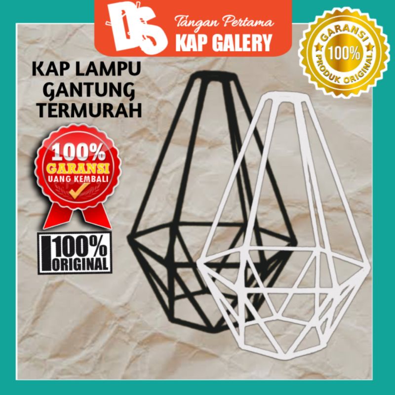 KAP LAMPU GANTUNG DIAMOND