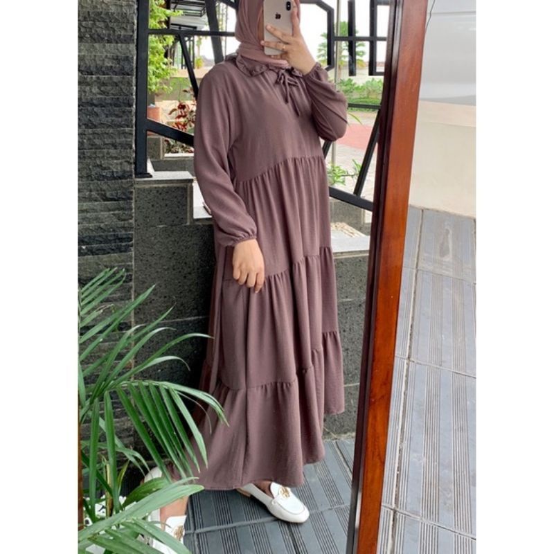 FLORIA DRESS//GAMIS MUSLIMAH MASA KINI