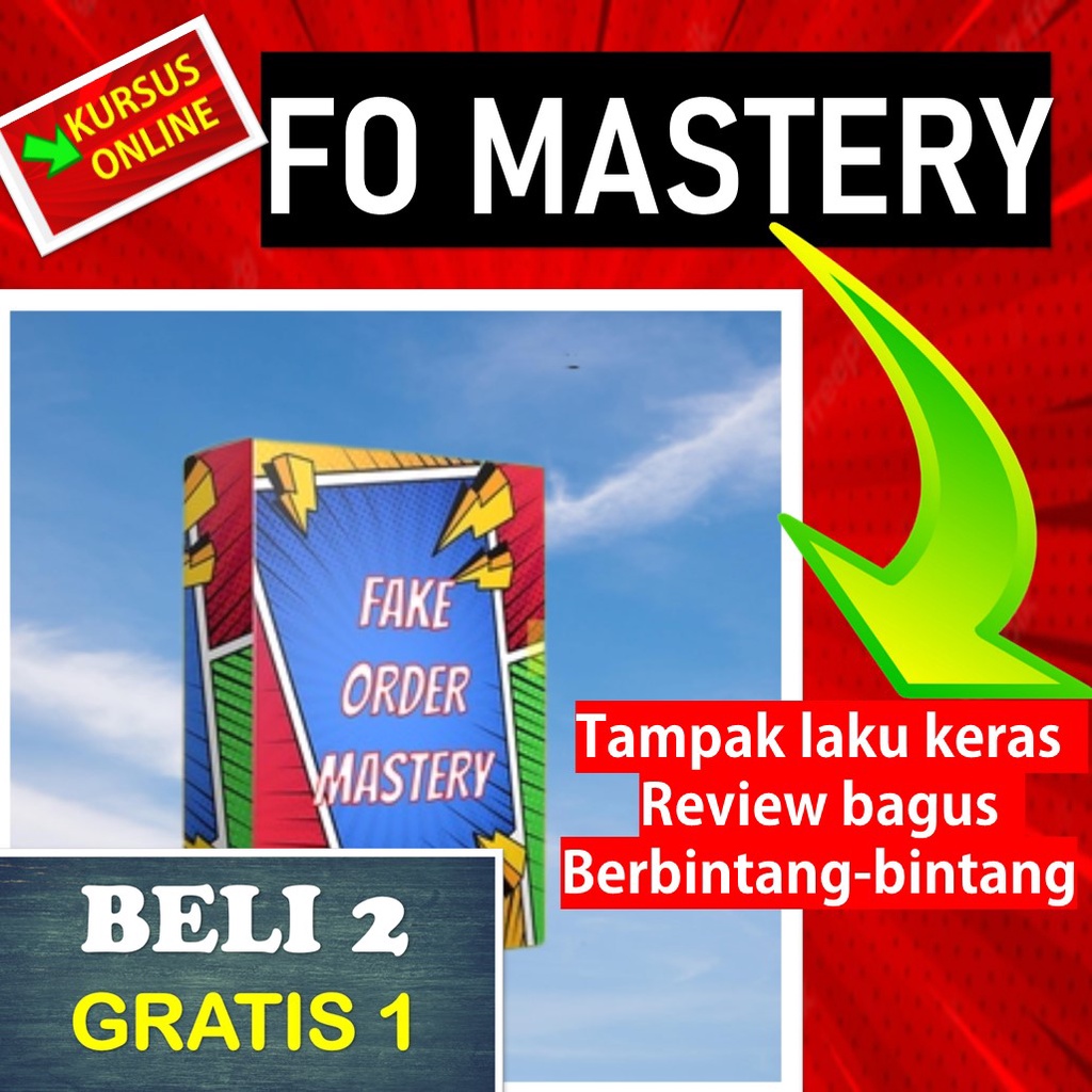 ECOURSE FO MASTER BISNIS ONLINE DIGITAL MARKETING