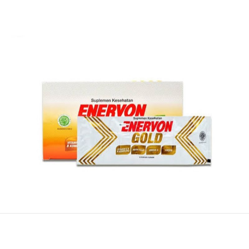 Enervon C GOLD isi 5 softgel Lutein Fish Oil