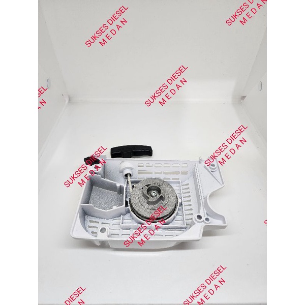 RECOIL STARTER KAP TARIKAN ENGKOL CHAINSAW KECIL 5200 5500 5800 MODEL ALUMINIUM