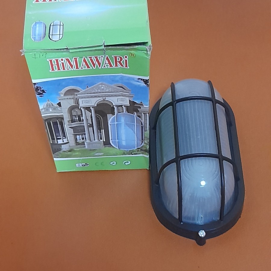 LAMPU KAPAL BALL ICE EYES / TEMPEL DINDING WARNA HITAM