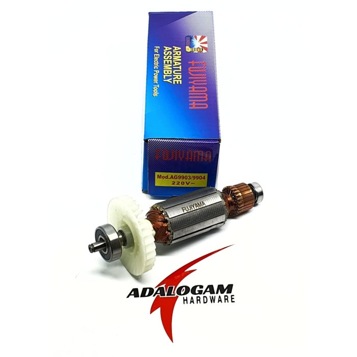 Armature Angker Dinamo Mesin Gerinda Tangan Fujiyama AG9903 AG9904