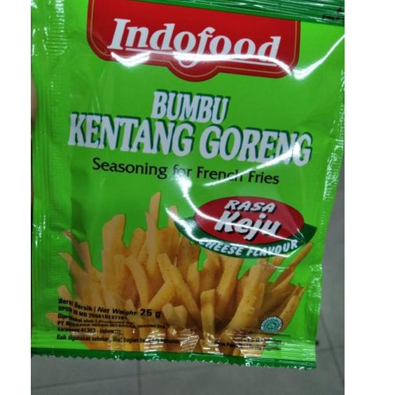 

➳ indofood bumbu kentang goreng keju 25g せ