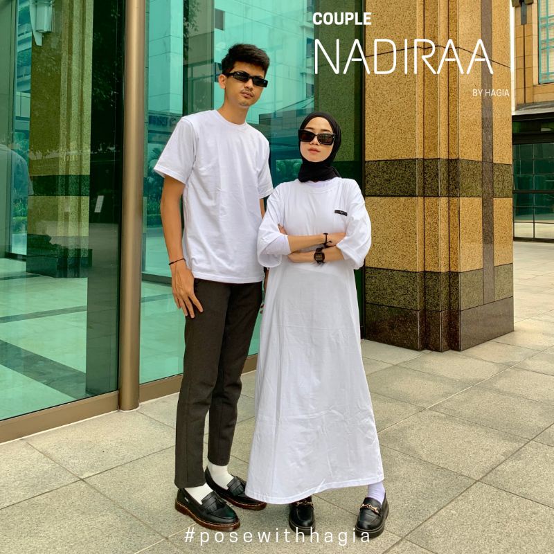 Nadiraa Couple by hagia (couple dress dan kaos pria)