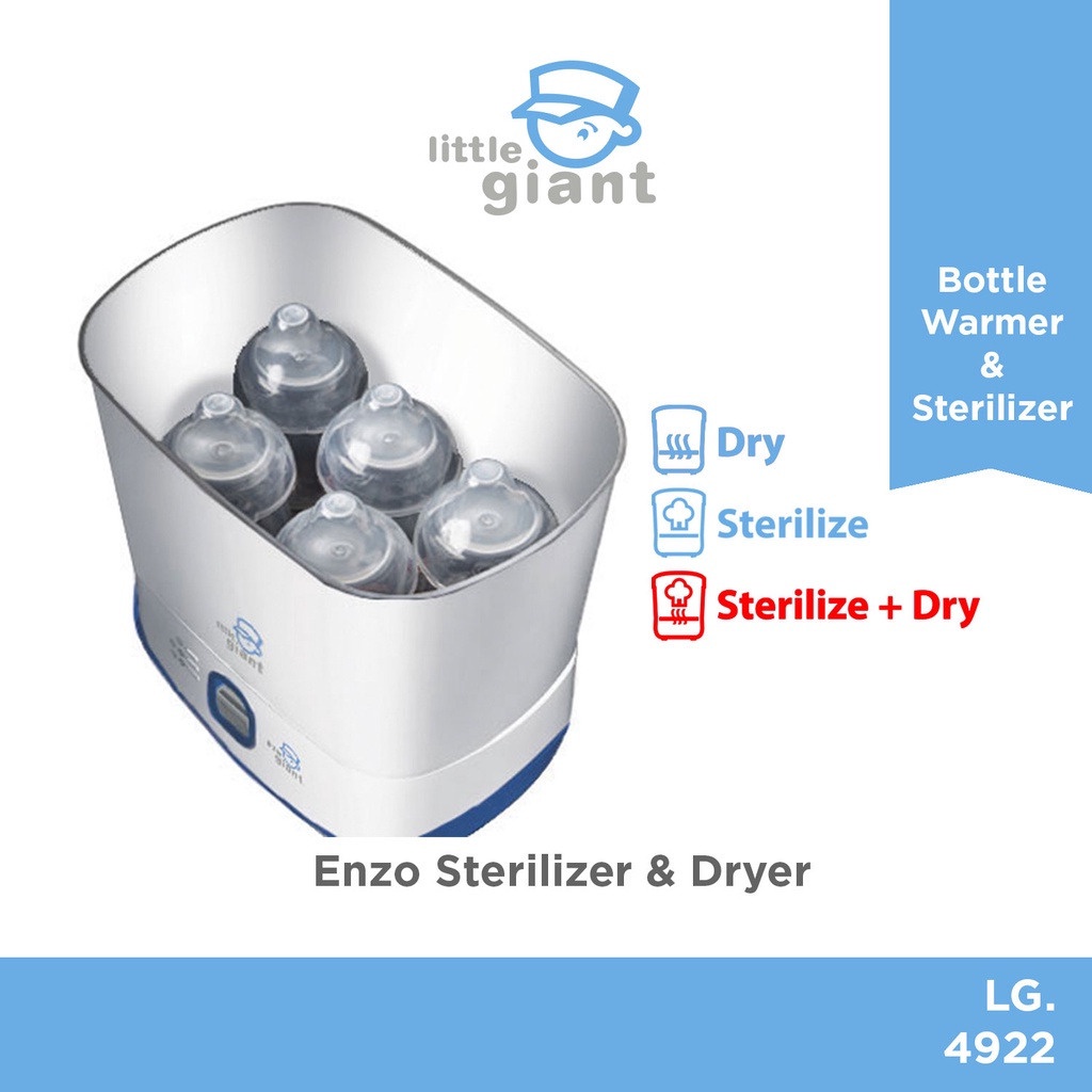 LITTLE GIANT ENZO STERILIZER &amp; DRYER LG.4922- STERIL BOTOL