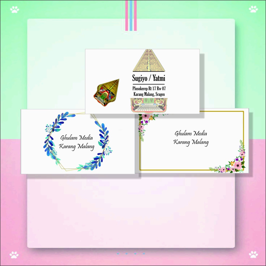 

Amplop kondangan/amplop sumbangan/amplop cetak nama/amplop custom/amplop printing/amplop motif + cetak nama