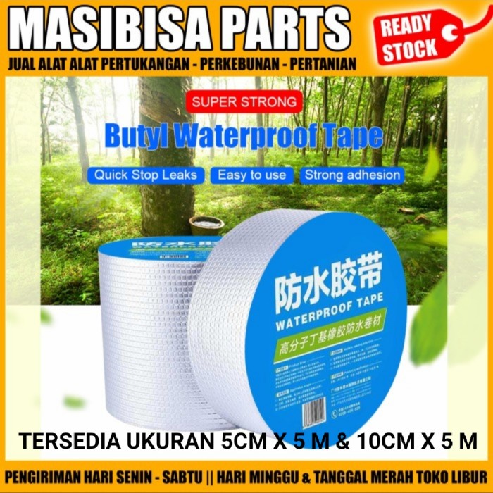 Lem Selotip / Lakban Aluminium Anti Air / Waterproof / Anti Bocor