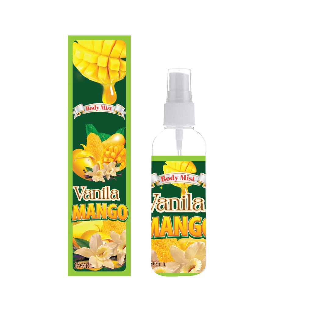 GEN -  Parfum Body Mist Vanila Mango 100ml Premium / Body Mist Vanila Mango 100ml / Parfum Vanila Mango 100ml Best Seller