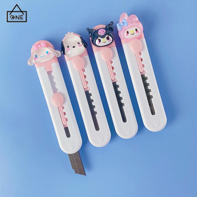 COD❤️Cutter Mini PortablePaper Cutter Express Opening Box Cutter Cartoon-A.one