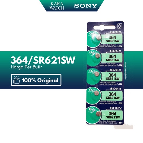 Baterai sony SR621SW 364 Original