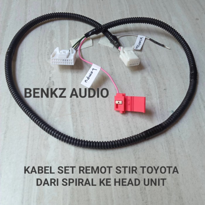 Stir Kabel Set Remot Stir Toyota Steering Whell Cable Avanza Veloz