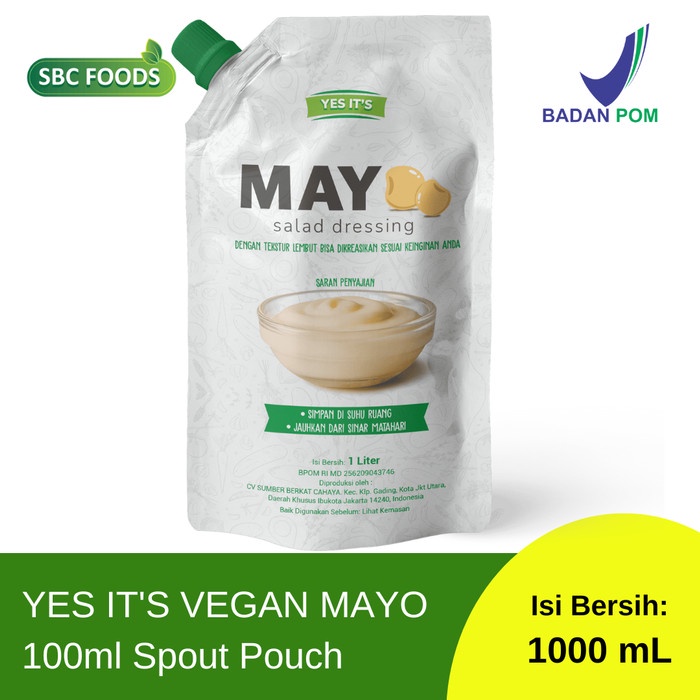 

VEGAN MAYO / VEGAN MAYONNAISE / MAYO VEGAN / VEGETARIAN MAYO 1 LITER