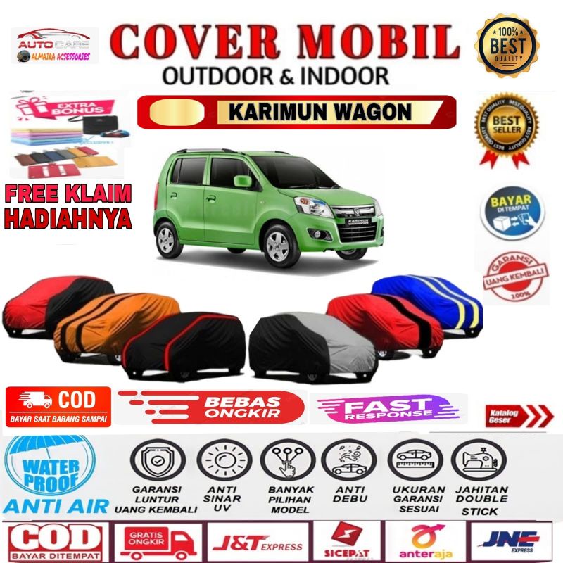 COVER MOBIL SARUNG MOBIL KARIMUN WAGON R MANTEL PENUTUP