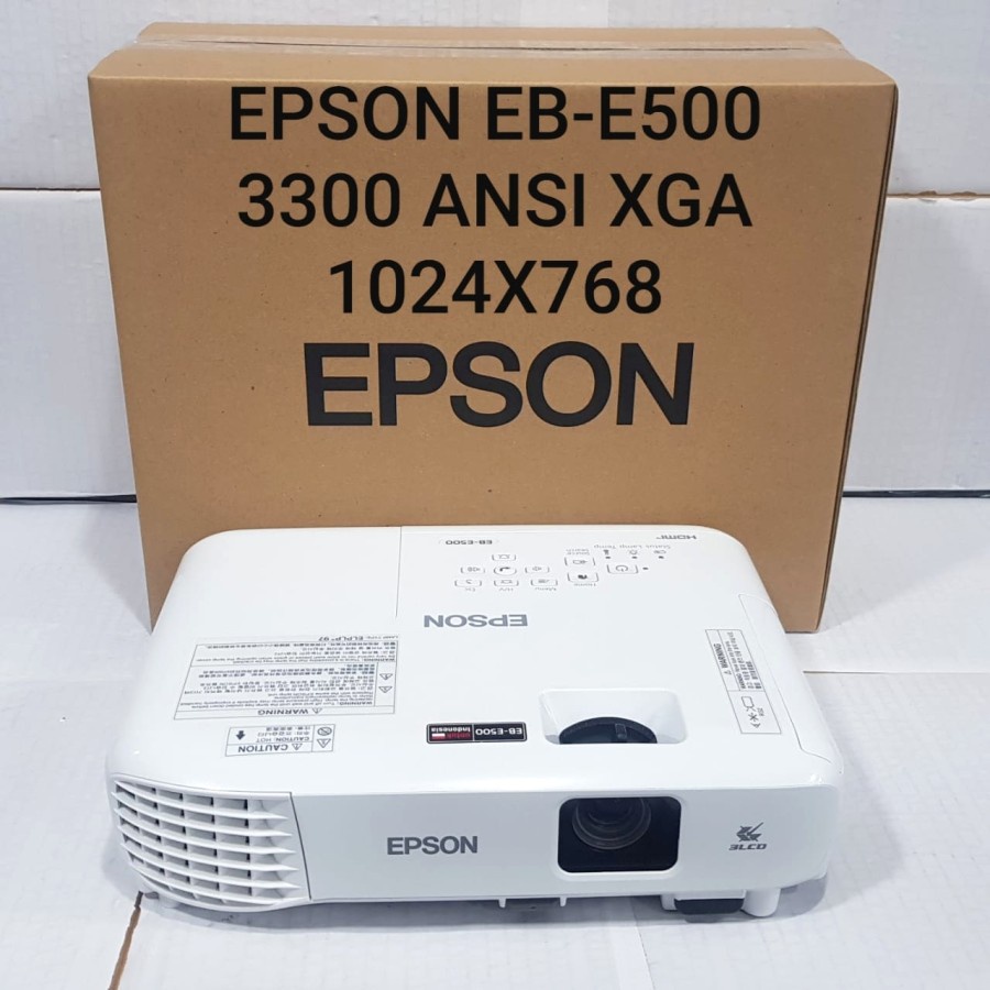 epson projector eb e500 3300 lumens xga