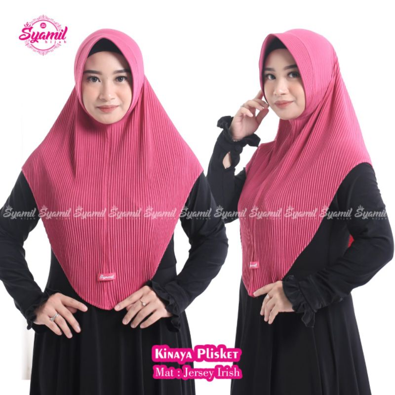 Hijab Instan Plisket Kinaya By Syamil Hijab