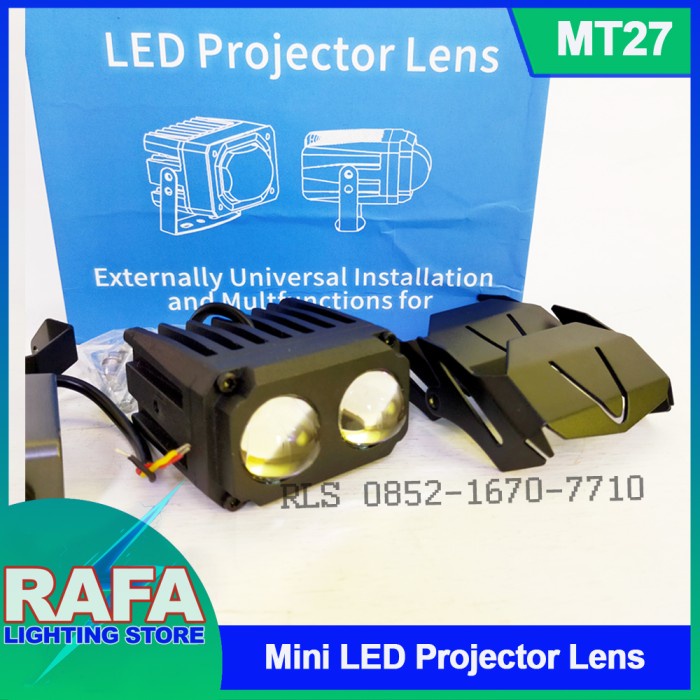 MT27 LED Projector Lens U-Series Dual Colors Vahid