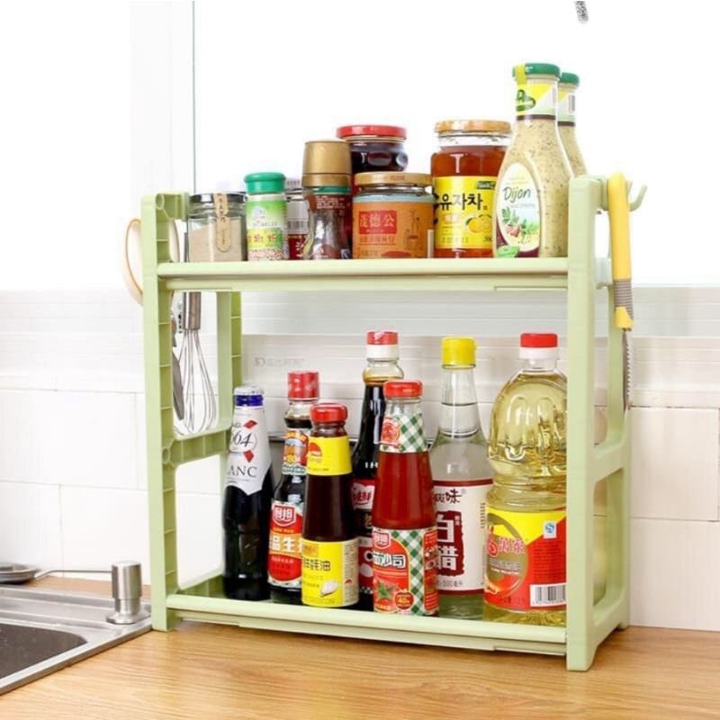 RAK BUMBU 2 SUSUN | RAK BUMBU FAWSLINE | RAK BUMBU PLASTIK