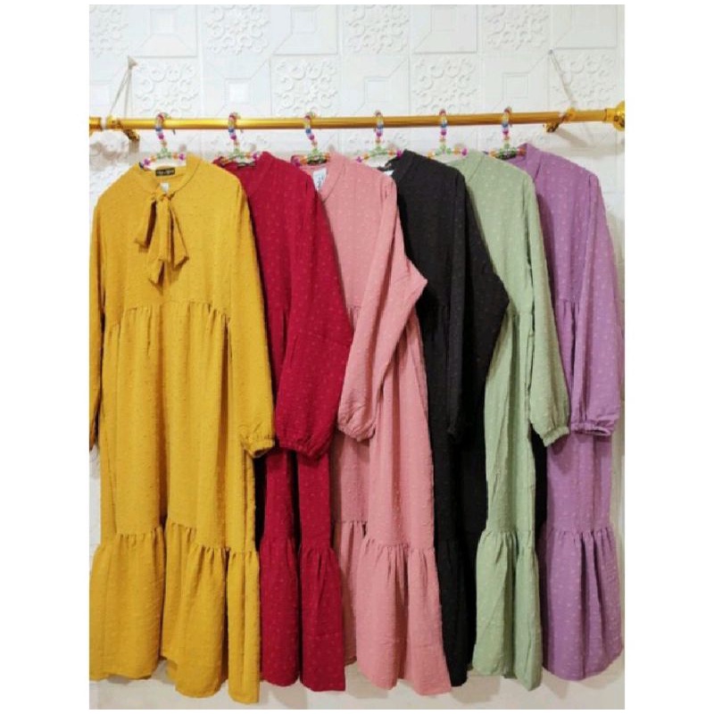 Midi Dress Ruby / Midi Dress Muslim Kekinian