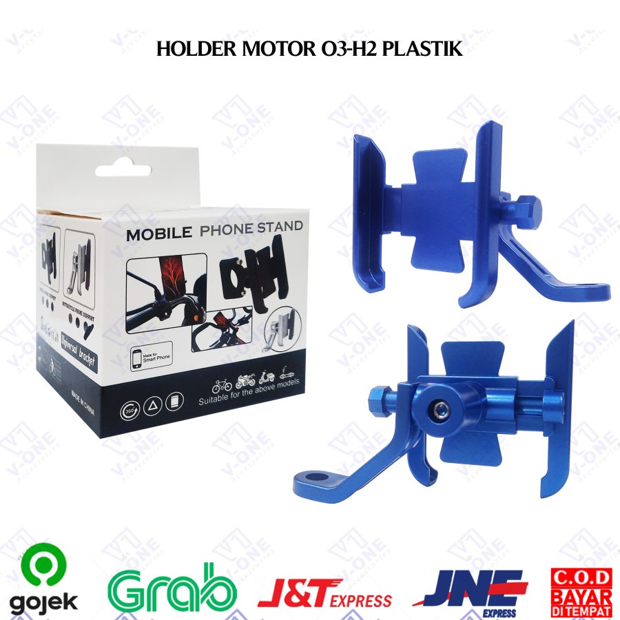 HOLDER HP MOTOR / HOLDER HP SPION MOTOR BAHAN PLASTIK PHONE HOLDER/STANG/VIDICI