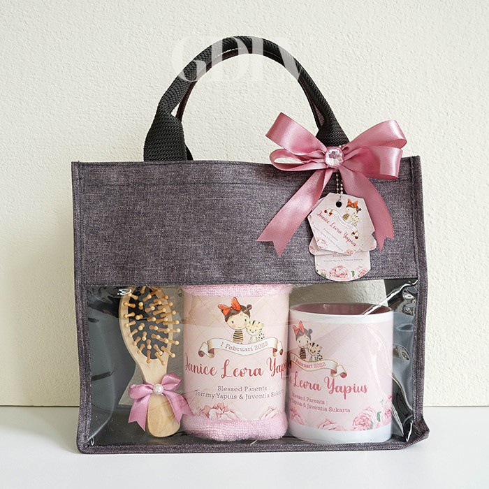 Souvenir Bayi lahiran/ Sebulanan/ Ultah anak/ Hampers premium
