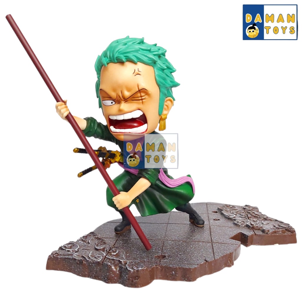 Action Figure Anime One Piece Zoro Luffy Roronoa Sanji Nami Gk Dragon New Year Lion Dance