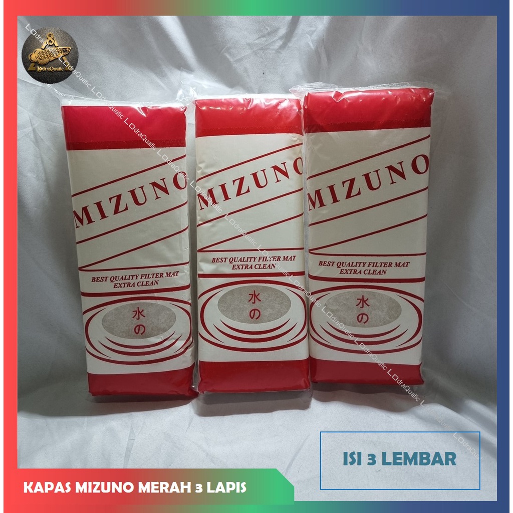 {KAPAS MIZUNO MERAH 3 LAPIS} KAPAS MIZUNO BY LODRAQUATIC FILTER AQUARIUM 3 LAPIS TEBAL AQUARIUM BUSA FILTER AQUARIUM UKURAN 30 x 10  FILTER AQUARIUM MEDIA FILTER KOLAM KAPAS UNDERGRAVEL FILTER UNDERGRAVEL KAPAS BUSA FILTER AQUARIUM FILTER AQUASCAPE