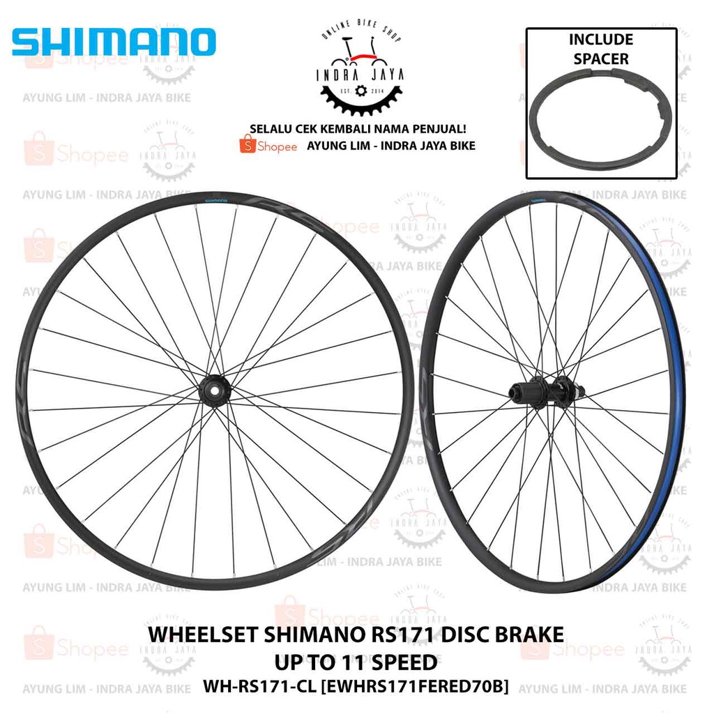 Shimano - Disc Wheelset - WH-RS171 - 700C