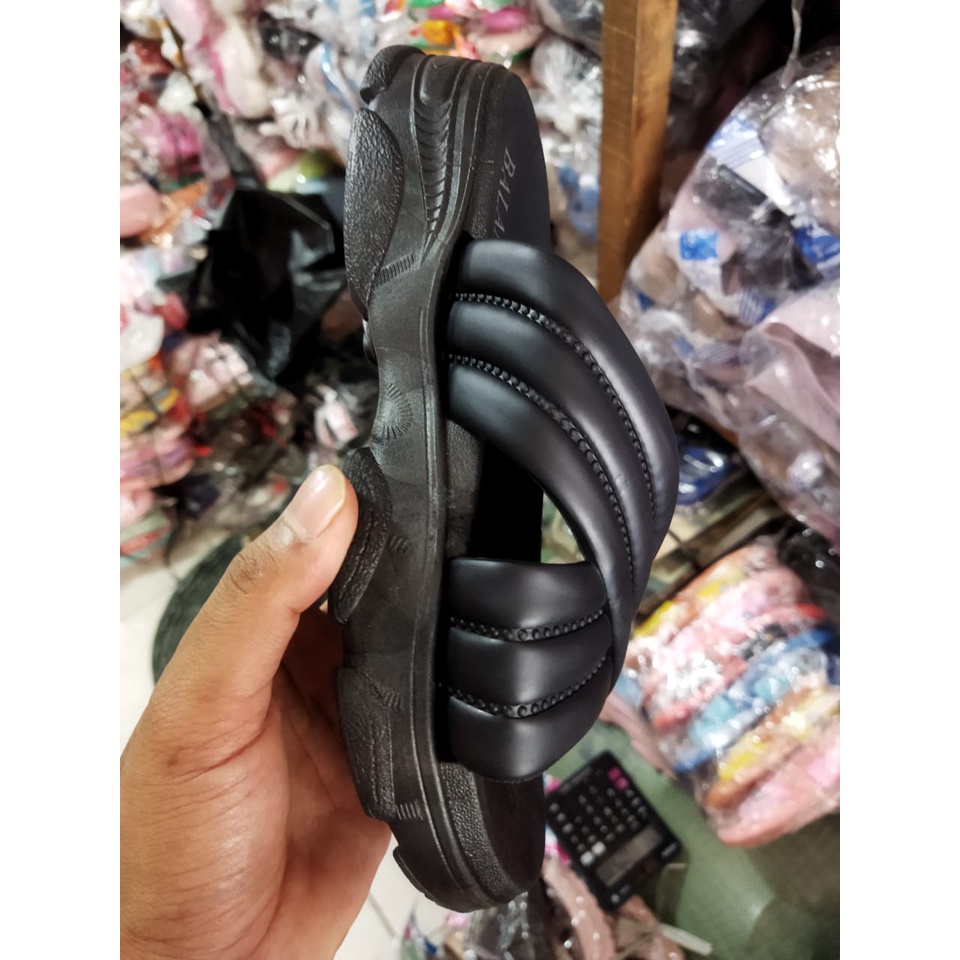 SANDAL SELOP PEREMPUAN RYDER TALI SILANG IMPORT 2201-K6B (37-41) SANDAL WANITA TERBARU