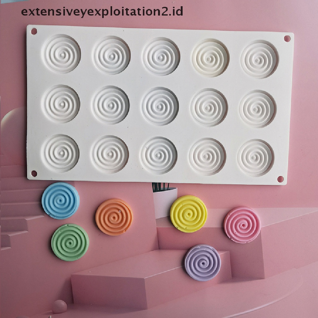 1 Pc Cetakan Kue 12 Rongga Bahan Silikon Anti Lengket