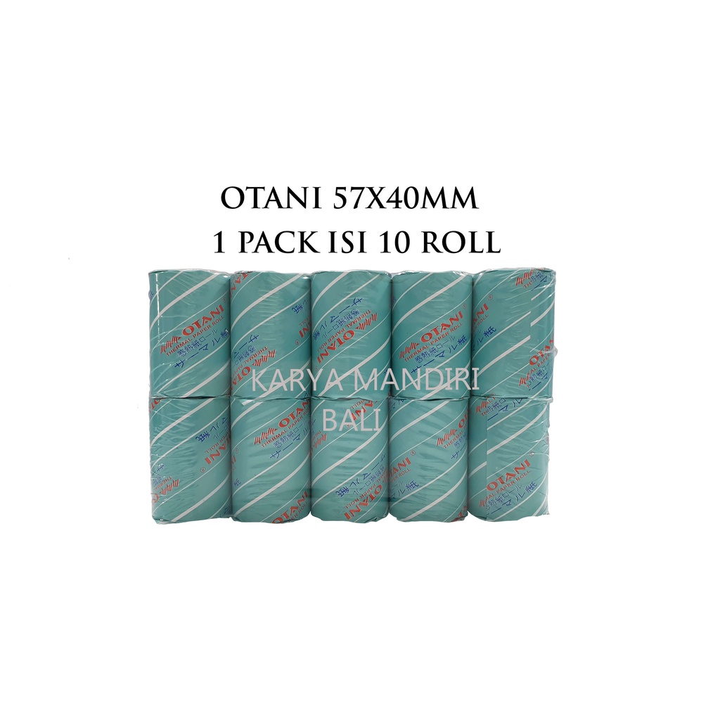 Kertas Thermal / Register Paper Roll Otani 57 x 40 mm / 57x40 Core 13 / Struk Kasir