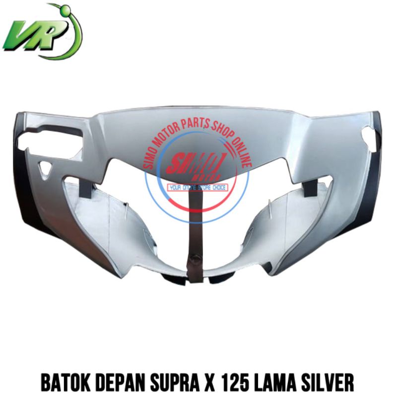BD115 BATOK TOTOK DEPAN SUPRA X 125 LAMA OLD SILVER 2005 2006 2007