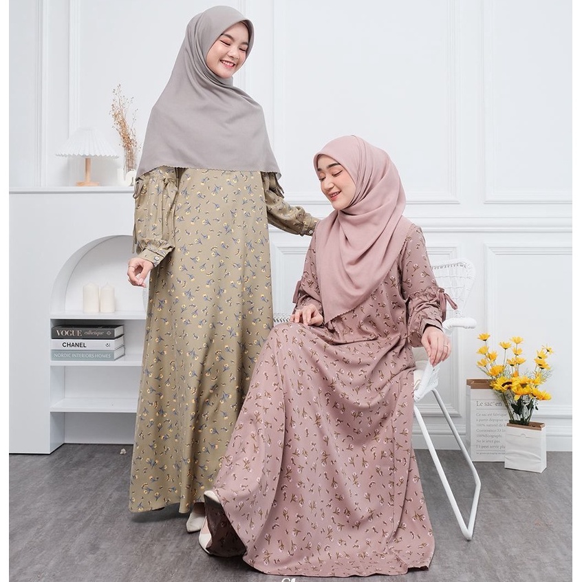 Greenism Gamis Naura  Quality Premium Syari'i Dress