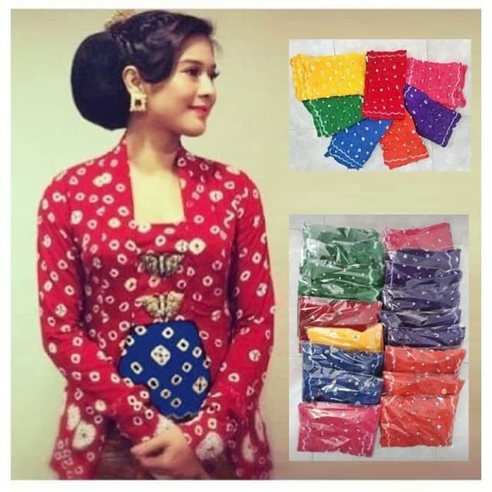 

Angkin Jumputan Penutup Stagen Bengking Kebaya Kutubaru