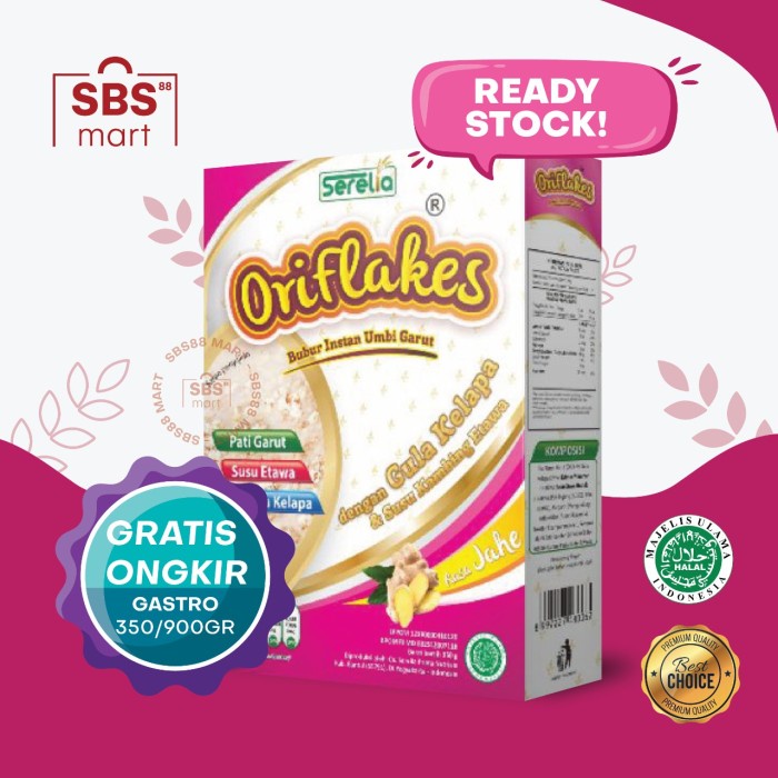 

Sereal Oriflakes Gastro Asam Lambung - Sereal Kesehatan Dengan Susu Etawa