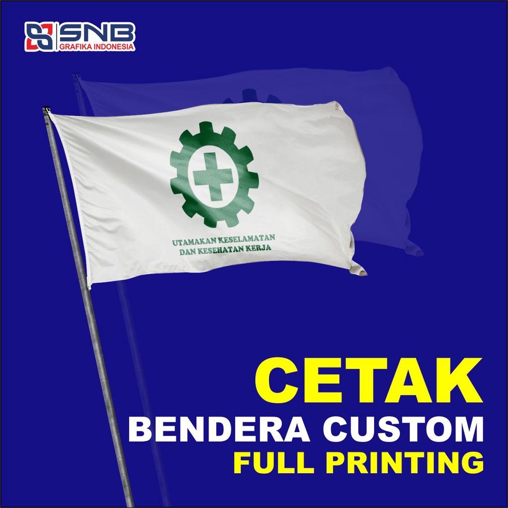 Jual Bendera Printing Bendera Custom Bendera Shopee Indonesia