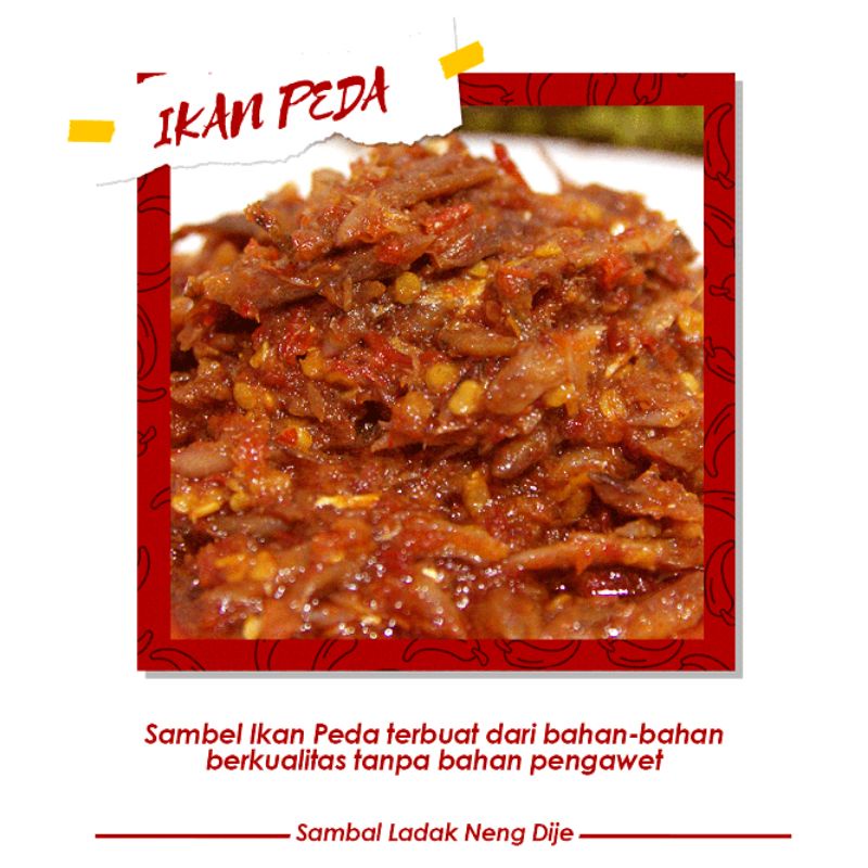 

Sambel Ladak Ikan Peda 200gr