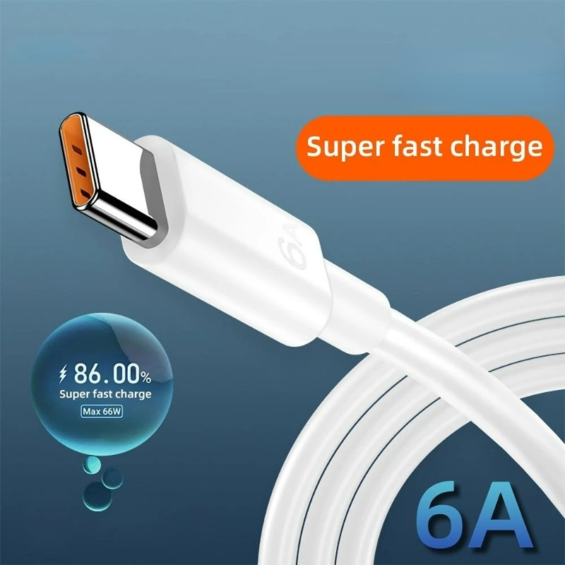 6a Kabel Data / Charger USB Tipe C Fast Charging Untuk Huawei Mate 40