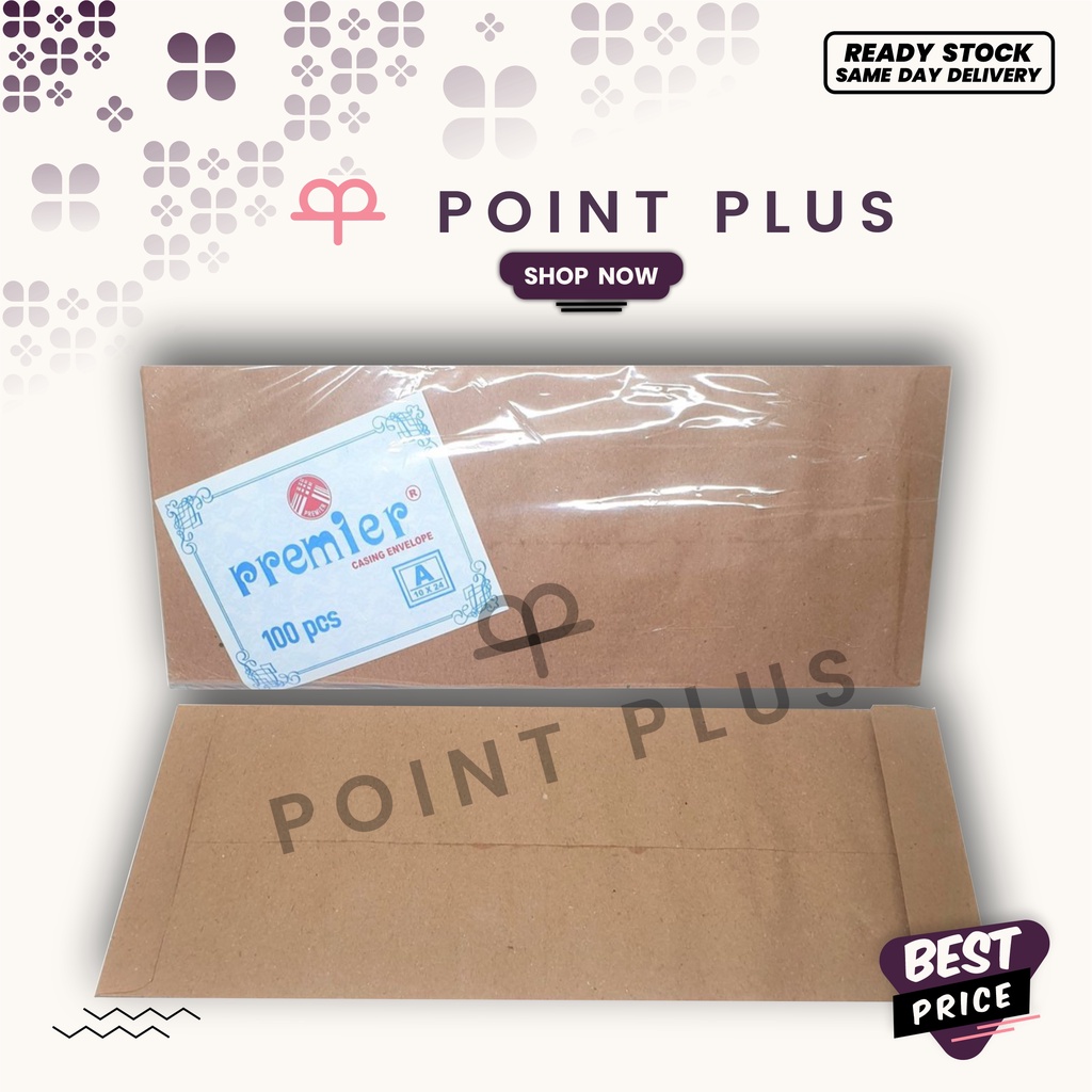 

Amplop Coklat 10 x 23 cm CASING / KESING A