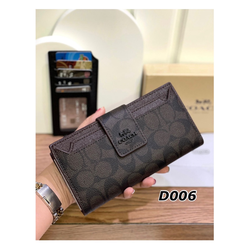 Dompet panjang full kartu wanita branded