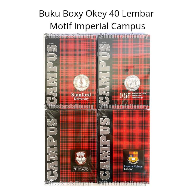 

(1 Pak isi 10 Buku) Buku Boxy OKEY 40 Lembar (1 Pak/10)