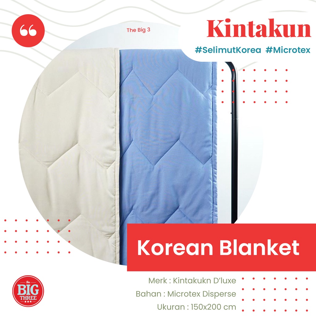 KINTAKUN Summer Travel Blanket 150x200 Microtex Selimut Korea Kemasan Pouch Brandiet Apricot Choco Drizzle Tarragon Potpourri Butter Cream Kapisa Warm Biscotti Lavender Ardan Saliwah Lilac Gray Pink Icing Serenity Spa Blue  Polos Pink Biru Abu Tofu TBT