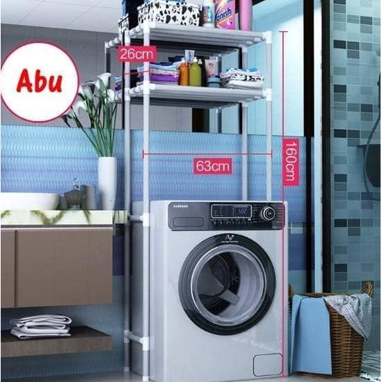 Rak Organizer Mesin Cuci (2 tingkat) RM006