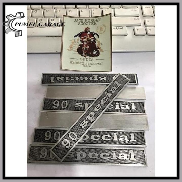 Emblem Belakang Vespa Pts 90 Special Original